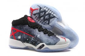 Wholesale Cheap Air Jordan 30 JBC PEs Go Galactic Shoes Galaxy grey/Red-Black-White