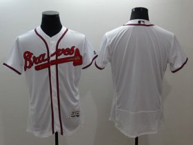 Wholesale Cheap Braves Blank White Flexbase Authentic Collection Stitched MLB Jersey