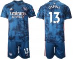 Wholesale Cheap Men 2021 Arsenal away 13 soccer jerseys