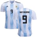 Wholesale Cheap Argentina #9 Kun Aguero Home Kid Soccer Country Jersey