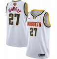 Wholesale Cheap Men's Denver Nuggets #27 Jamal Murray White 2023 Finals Association Edition Stitched Basketball Jersey