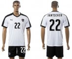 Wholesale Cheap Austria #22 Jantscher White Away Soccer Country Jersey