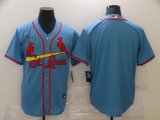 Wholesale Cheap Men St.Louis Cardinals Blank Blue Game Nike MLB Jerseys