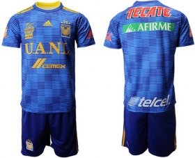 Wholesale Cheap Tigres Blank Away Soccer Club Jersey