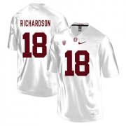 Wholesale Cheap Stanford Cardinal 18 Jack Richardson White College Football Jersey