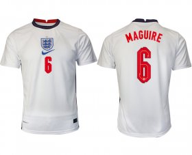 Wholesale Cheap Men 2021 Europe England home AAA version 6 soccer jerseys