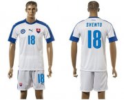 Wholesale Cheap Slovakia #18 Svento Home Soccer Country Jersey