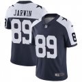 Wholesale Cheap Nike Cowboys #89 Blake Jarwin Navy Blue Thanksgiving Men's Stitched NFL Vapor Untouchable Limited Throwback Jersey