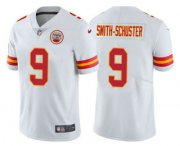 Wholesale Cheap Men's Kansas City Chiefs #9 JuJu Smith-Schuster White 2022 Vapor Untouchable Stitched NFL Nike Limited Jersey