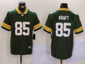 Cheap Men\'s Green Bay Packers #85 Tucker Kraft Green Vapor Untouchable Stitched Football Jersey