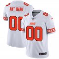 Wholesale Cheap Cleveland Browns Custom Nike White Team Logo Vapor Limited NFL Jersey