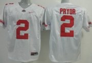 Wholesale Cheap Alabama Crimson Tide #2 Pryor White Jersey