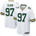 Wholesale Cheap Nike Packers #97 Kenny Clark White Youth Stitched NFL Elite Jersey