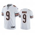 Wholesale Cheap Men's Chicago Bears #9 Jaquan Brisker White Vapor untouchable Limited Stitched Jersey