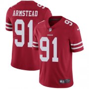 Wholesale Cheap Nike 49ers #91 Arik Armstead Red Team Color Men's Stitched NFL Vapor Untouchable Limited Jersey