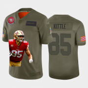 Cheap San Francisco 49ers #85 George Kittle Nike Team Hero 1 Vapor Limited NFL Jersey Camo