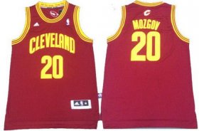 Wholesale Cheap Men\'s Cleveland Cavaliers #20 Timofey Mozgov Revolution 30 Swingman Red Jersey