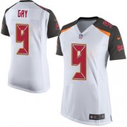 Wholesale Cheap Nike Buccaneers #9 Matt Gay White Women's Stitched NFL New Elite Jersey