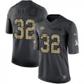 Wholesale Cheap Nike Chiefs #32 Spencer Ware Black Men's Stitched NFL Limited 2016 Salute to Service Jersey