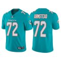 Wholesale Cheap Men's Miami Dolphins #72 Terron Armstead Aqua Vapor Untouchable Limited Stitched Football Jersey