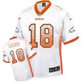 Wholesale Cheap Nike Broncos #18 Peyton Manning White Men's Stitched NFL Elite Drift Fashion Jersey