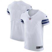 Wholesale Cheap Nike Cowboys Blank White Men's Stitched NFL Vapor Untouchable Elite Jersey