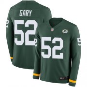 Wholesale Cheap Nike Packers #52 Rashan Gary Green Team Color Men's Stitched NFL Limited Therma Long Sleeve Jersey