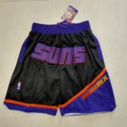 Wholesale Cheap Men's Phoenix Suns Black Pocket Shorts