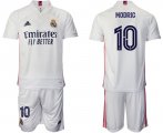 Wholesale Cheap Men 2020-2021 club Real Madrid home 10 white Soccer Jerseys