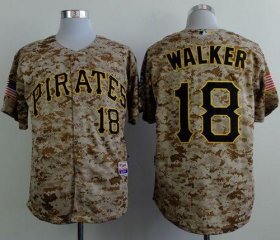 Wholesale Cheap Pirates #18 Neil Walker Camo Alternate Cool Base Stitched MLB Jersey