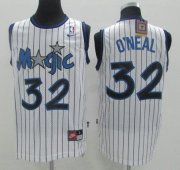 Wholesale Cheap Men's Orlando Magic #32 Shaquille O'neal White Stitched NBA Nike Swingman Jersey