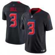 Cheap Men's Houston Texans #3 Tank Dell Navy 2024 2nd Alternate F.U.S.E Vapor Football Stitched Jersey