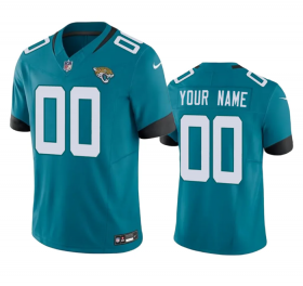 Wholesale Cheap Men\'s Jacksonville Jaguars Active Player Custom Teal 2023 F.U.S.E Vapor Untouchable Limited Stitched Jersey