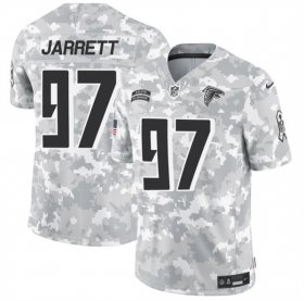 Cheap Men\'s Atlanta Falcons #97 Grady Jarrett 2024 F.U.S.E. Arctic Camo Salute to Service Limited Football Stitched Jersey