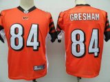 Wholesale Cheap Bengals #84 Jermaine Gresham Orange Stitched NFL Jersey