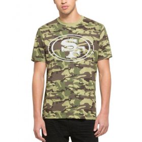 Wholesale Cheap Men\'s San Francisco 49ers \'47 Camo Alpha T-Shirt