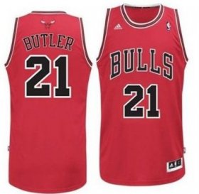 Wholesale Cheap Chicago Bulls #21 Jimmy Butler Red Swingman Jersey