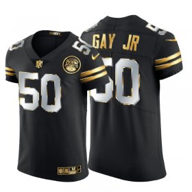 Wholesale Cheap Kansas City Chiefs #50 Willie Gay Jr. Men\'s Nike Black Edition Vapor Untouchable Elite NFL Jersey