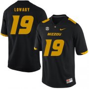 Wholesale Cheap Missouri Tigers 19 Jack Lowary Black Nike College Football Jersey