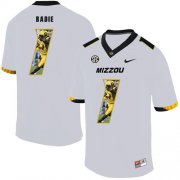 Wholesale Cheap Missouri Tigers 1 Tyler Badie White Nike Fashion College Football Jersey