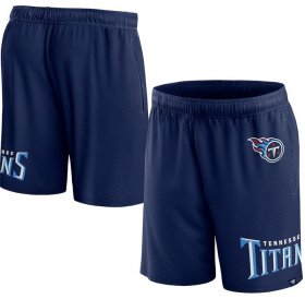 Cheap Men\'s Tennessee Titans Navy Shorts