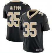 Cheap Men's New Orleans Saints #35 Jacob Kibodi Black Vapor Limited Stitched Football Jersey