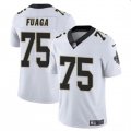 Cheap Men's New Orleans Saints #75 Taliese Fuaga White 2024 Draft Vapor Limited Football Stitched Jersey