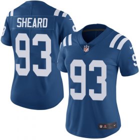 Wholesale Cheap Nike Colts #93 Jabaal Sheard Royal Blue Team Color Women\'s Stitched NFL Vapor Untouchable Limited Jersey