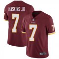 Wholesale Cheap Nike Redskins #7 Dwayne Haskins Jr Burgundy Red Team Color Men's Stitched NFL Vapor Untouchable Limited Jersey