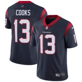 Wholesale Cheap Nike Texans #13 Brandin Cooks Navy Blue Team Color Men\'s Stitched NFL Vapor Untouchable Limited Jersey