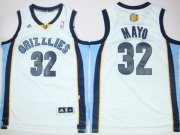 Wholesale Cheap Memphis Grizzlies #32 O.J. Mayo Revolution 30 Swingman White Jersey