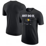 Cheap Men's Indiana Pacers Black Just Do It T-Shirt