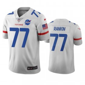 Wholesale Cheap Houston Texans #77 Martinas Rankin White Vapor Limited City Edition NFL Jersey