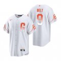 Wholesale Cheap Men's San Francisco Giants #9 Brandon Belt White 2021 City Connect MLB Cool Base Nike Jersey